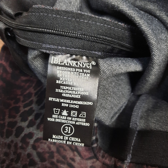 BLANKNYC Size 31 (Size 12) Animal Print Legging - Picture 5 of 6